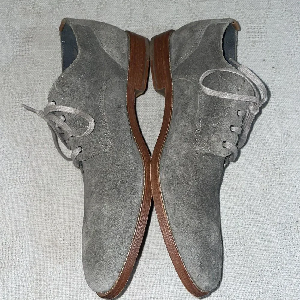 Cole Haan Grand 360 Men’s Dress Shoes Size 11.5 M Gray Suede Leather Going Out